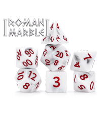 Alea Simplex Dice - Roman Marble